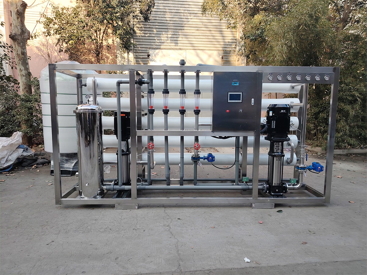 铝材厂水处理15吨单级反渗透设备